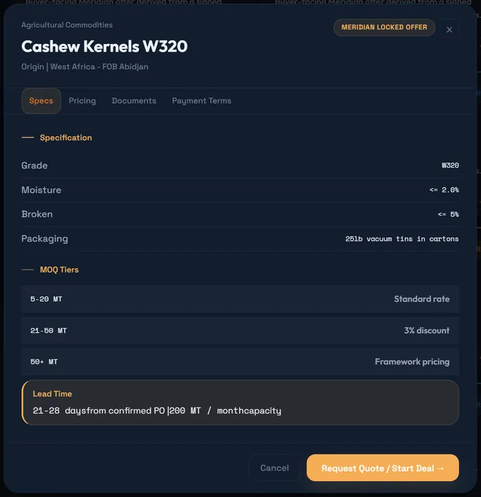 Meridian buyer deal review preview